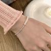 Elegant Sterling Silver Pearl Bracelet for Women: Versatile and Trendy Fashion Jewelry