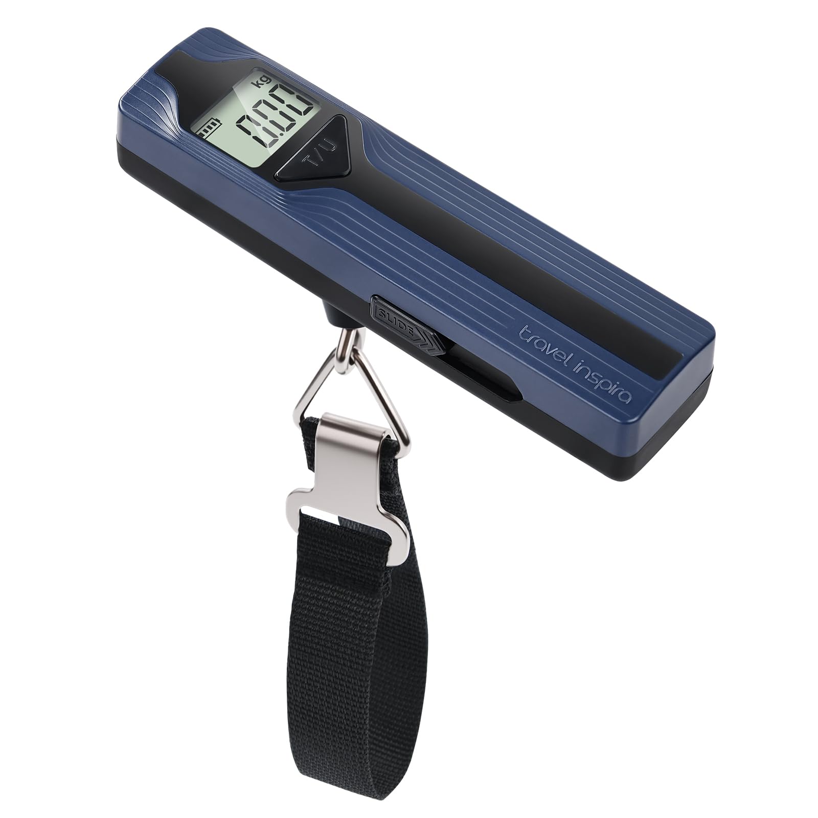 

Travel Inspira Suitcase Scale, Battery-Free Travel Luggage Scale, High-Precision Digital Luggage Scale, Self-Powered Suitcase Scale, 50kg Capacity, Ha