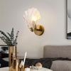 Elegant Shell Wall Lamp for Living Room, Bedroom, Hotel, and Corridor Décor