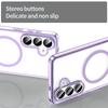 Luxus Transparent Magnetisch Für Magsafe Hülle Für Samsung Galaxy S26 Edge S25 FE S24 Ultra Plus A16 A17 A36 A56 A37 A57 5G Abdeckung