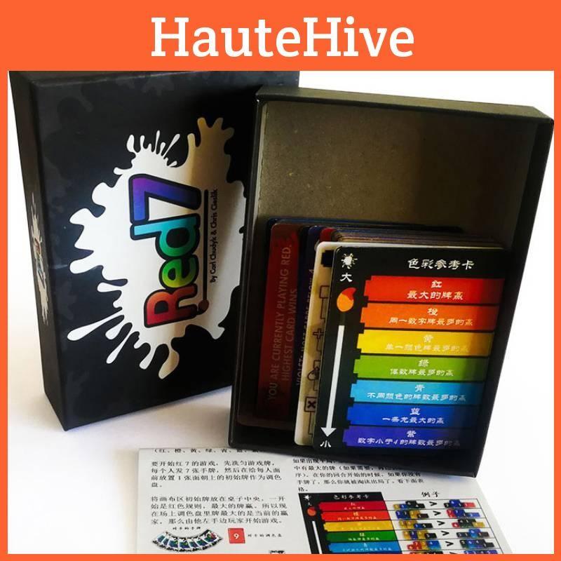 Card 7 Red Board Game Suitable For Daily Party And Family Members Interaction