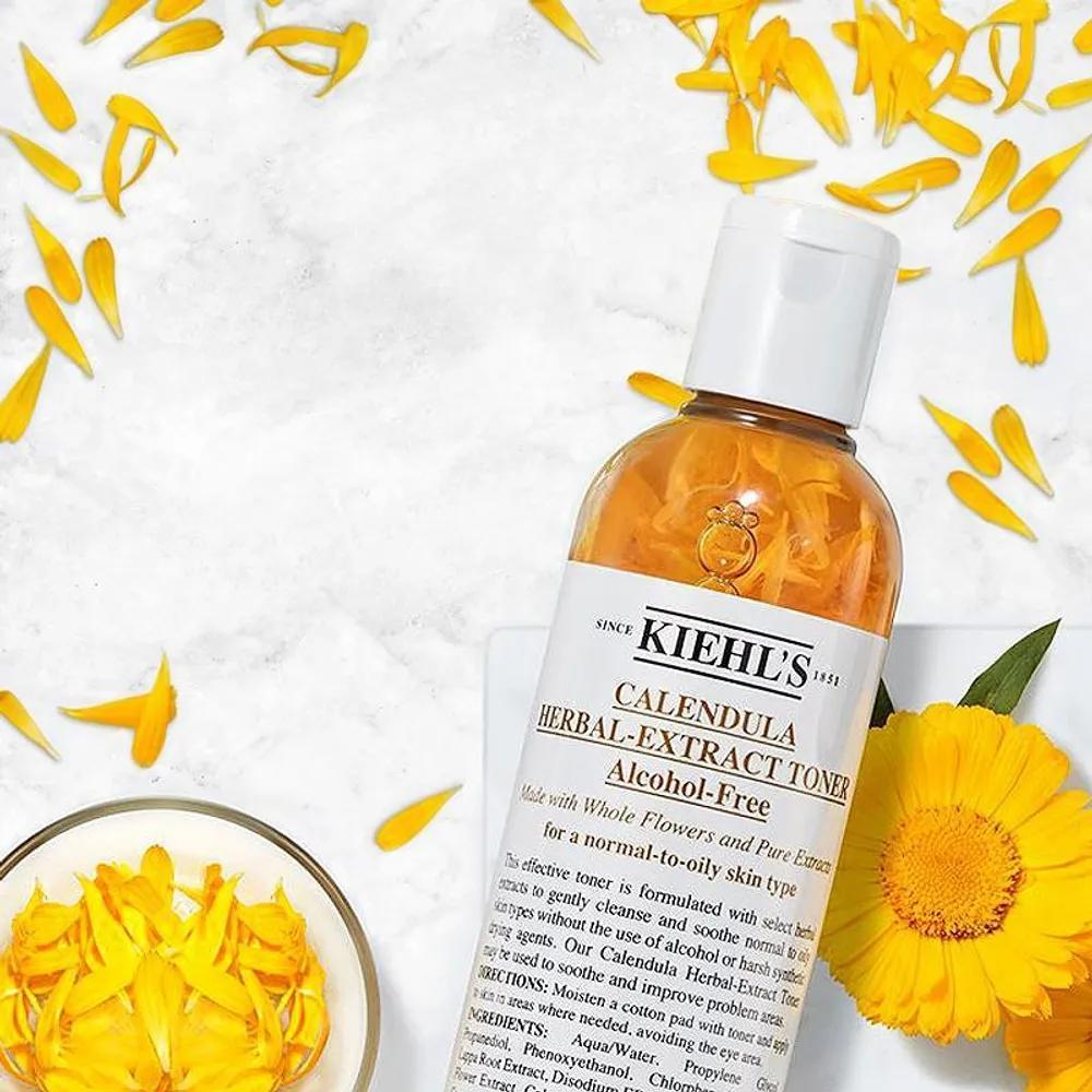 Kiehl's Calendula Herbal Extract Petal Toner Large Size 500ml