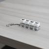 with Metal Buckle Black Cat Keyboard Key Chain Crispy Rebound Voice Keyboard Fidget Toy  Student