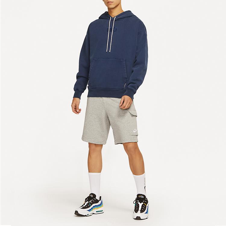 New Nike NAI KE Cha Sweatshirts Men Space Blue DQ9311-492
