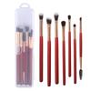RANCAI 7 pcs, eyeshadow brush, makeup brush set, fiber hair full set, eye makeup brush, eyeliner brush, eyebrow brush, concealer.