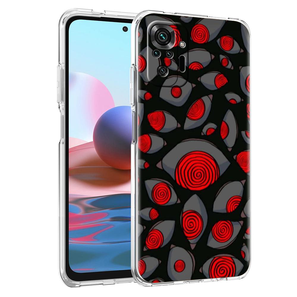 Transparent Phone Case for Redmi 13C 12C 10C Note 13 12 11 11T K40 Gaming Plus Pro 4G 5G Soft TPU Cover Shell The Eye Of Cthulhu