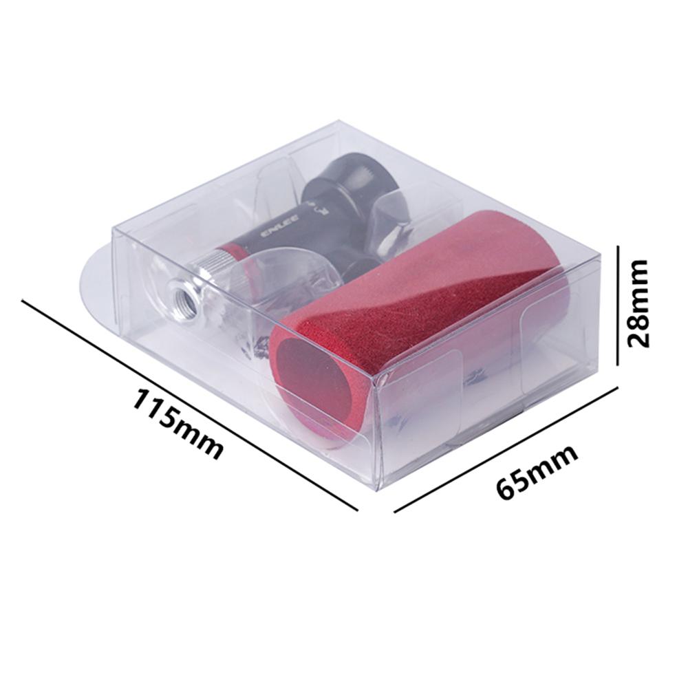 ENLEE Bicycle CO2 Cartridge Pump Nozzle Aluminum Alloy Road MTB Bike Inflating Nozzle