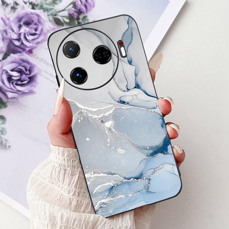 Phone Case For Tecno Camon 30 4G 5G 30S Pro 30pro 30 Premier Cover Soft Silicone Funda Matte TPU Capa Initial Letters Pattern