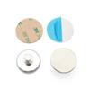 Magnetic Shower & Bed Curtain Buckle Set: Large, Nail-Free, Hidden Fasteners, Double Buckle Design, No-Sew Attachment