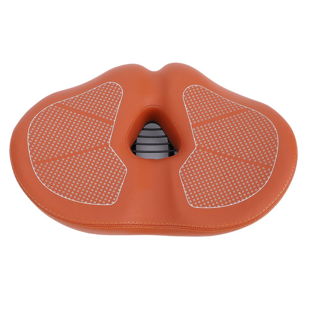 Bike Seat Cushion Enlarged and Thickened Waterproofing Foldable Comfortable Wide Bike Saddle for Cycling