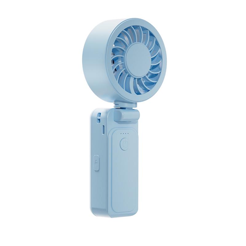 Portable Multi-Speed Clip-On & Neck-Hanging Fan: Strong, Quiet, Rotating, Foldable for Desktop Use 80*49*192 mm