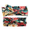 2 pezzi/set mamma bambino carino bellissimo elastico floreale bowknot fasce fasce per capelli