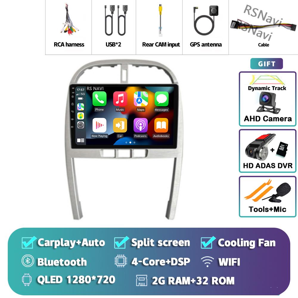 Android 14 Car Radio For Chery Tiggo 3 2009 - 2013 Player Multimedia GPS Navigation Stereo CarPlay Auto Video DSP 360 Camera DVD