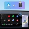 Einzelner Schwarzer ABS Bluetooth 5.0 Kabelgebundener zu Kabelloser CarPlay Konverter