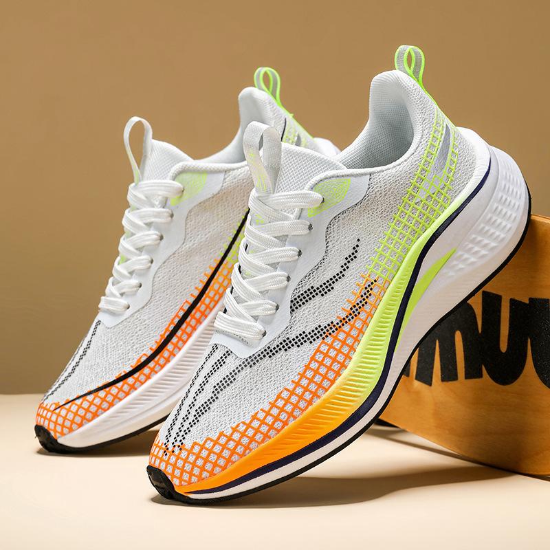 New couple running shoes heightened bottom breathable casual sports shoes autumn new running shoes