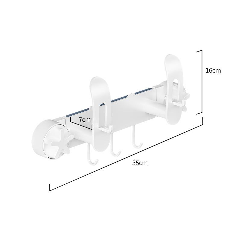 Wall-Mounted Pot Lid and Cutting Board Rack for Kitchen Storage