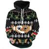 Christmas Sweatshirt Christmas Bells 3D Digital Printing Couple's Top Fashion Casual Hoodie