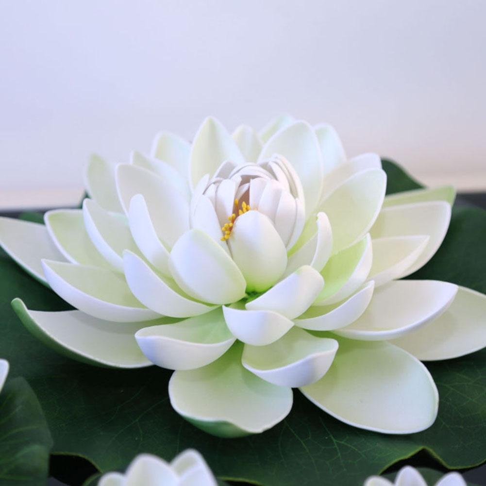 5pcs Artificial Lotus Fish Tank Garden Decoration Pond