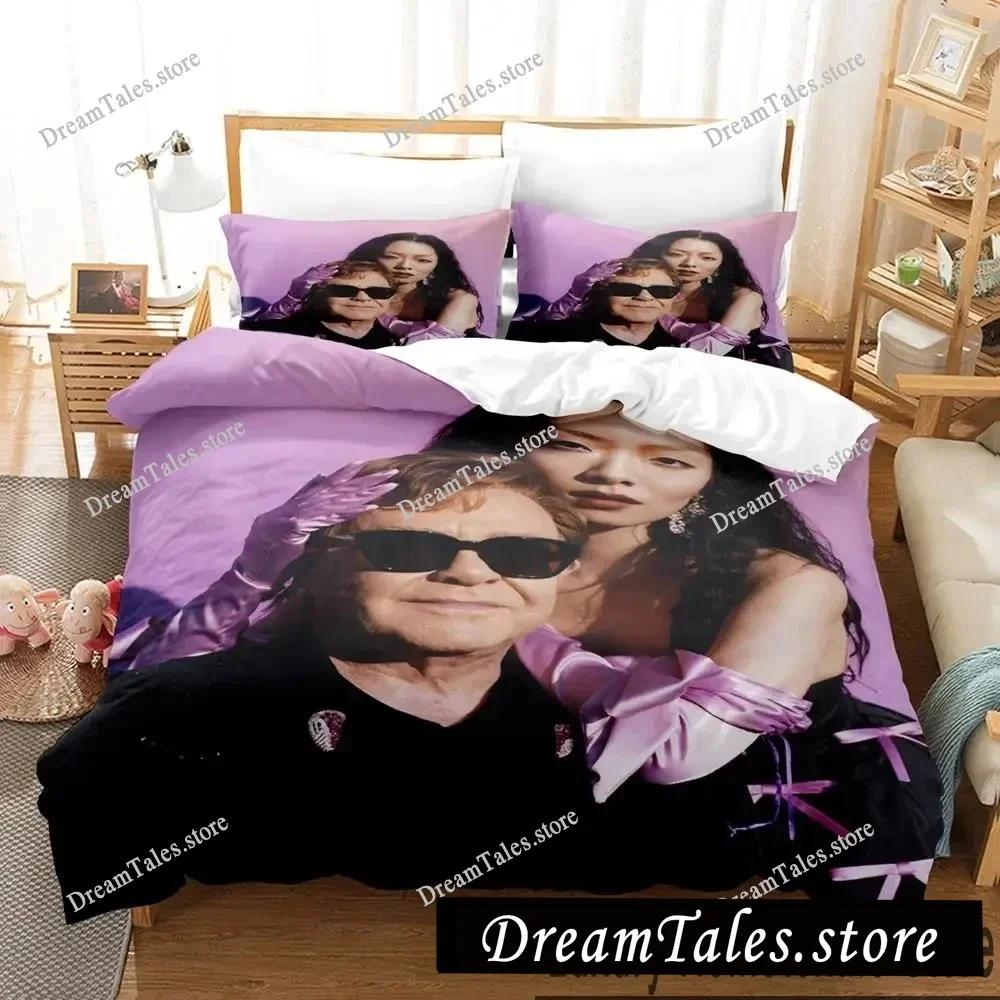 3D Print Rina Sawayama Bedding Set Boys Girls Twin Queen King Size Duvet Cover Pillowcase Bed boys Adult Home Textileextile