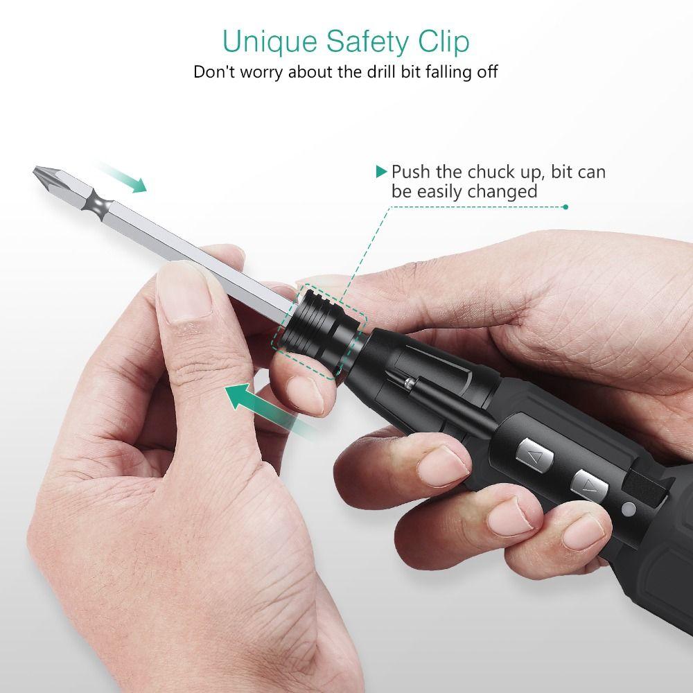 Cordless Mini Home Screwdriver 3.6V Power Screw Driver Electric Screwdriver Repair Tool