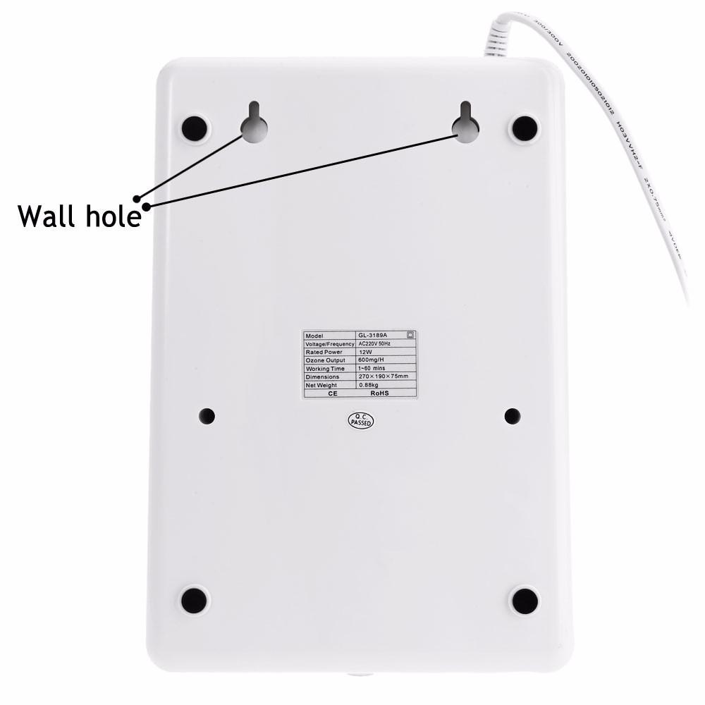 Ozone Generator Air Purifier & Washer for Fruits and Vegetables, AC220V 600mg