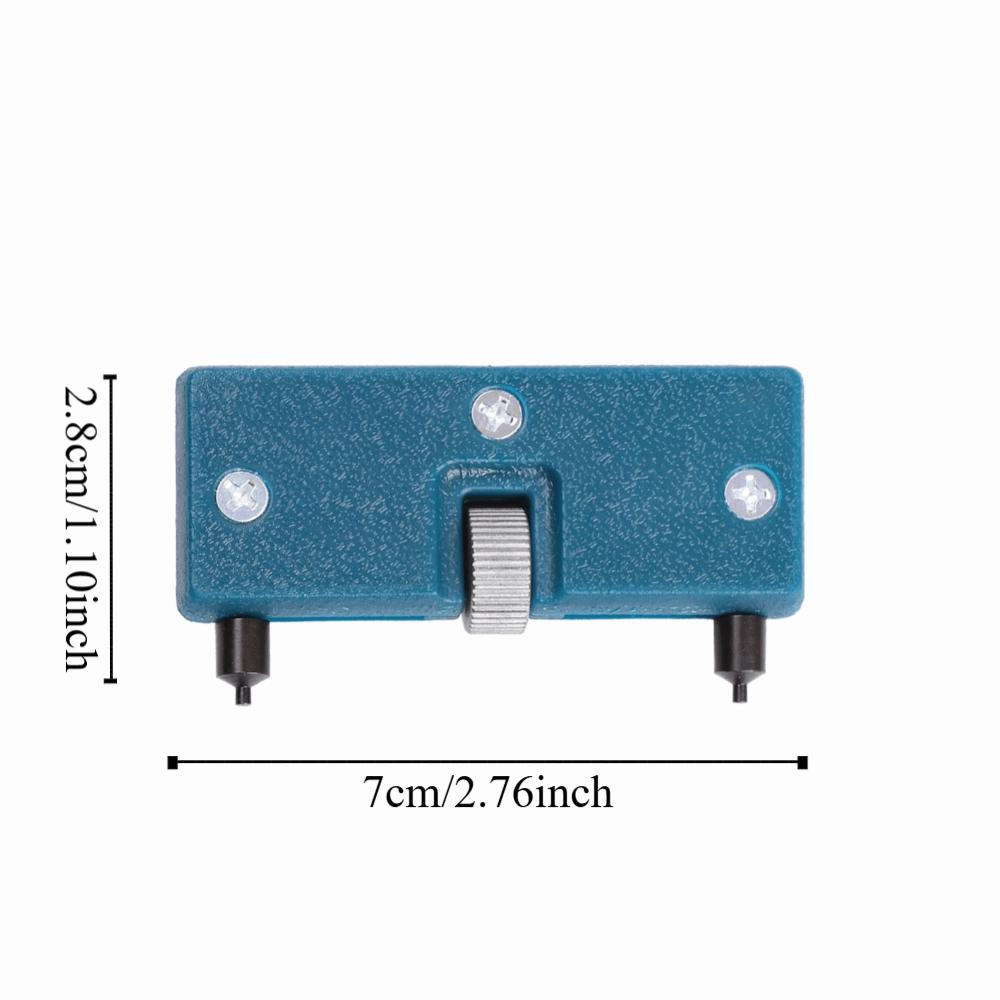 Dark Blue/Black Watch Back Case Opener Adjustable Wristwatch Repair Tool  Screw Back Cases