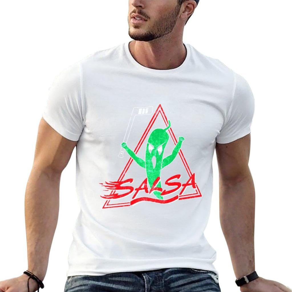 Victoria Salsa Defunct Hockey Team FadedDistressed Style TShirt Classic Print Short Sleeve Shirt