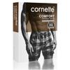 Boxer Shorts Cornette, Loose, Cotton, Bm002, Comfort, 3 Pieces