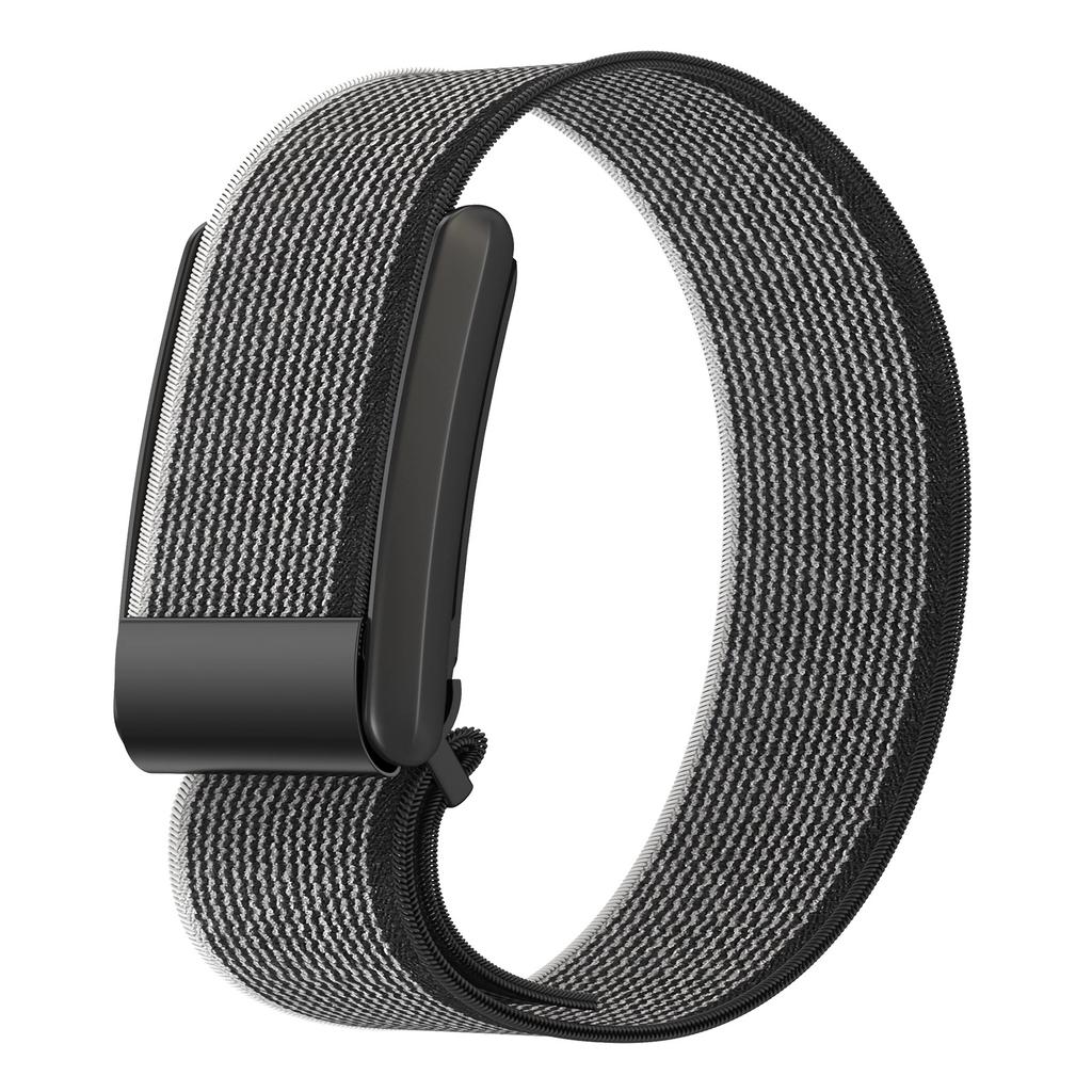 Custodia Cornice Protettiva in Metallo con Cinturino ad Anello in Nylon per Google Fitbit Air Change To Whoop 5.0 Cinturino di Ricambio da Polso per Donna Uomo