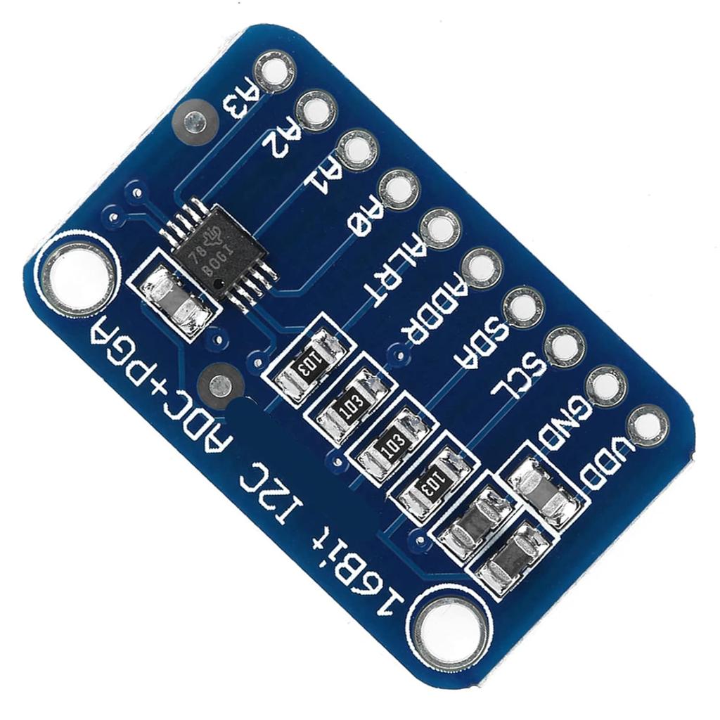 Analog to Digital Module,1pc 16‑Bit I2C ADC Development Board Analog to Digital Converter Module