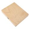 Wooden Microscope Slide Box Holds 100 Slides Microscope Slide Case Holder for Lab Glass Prepare Biological Science Education