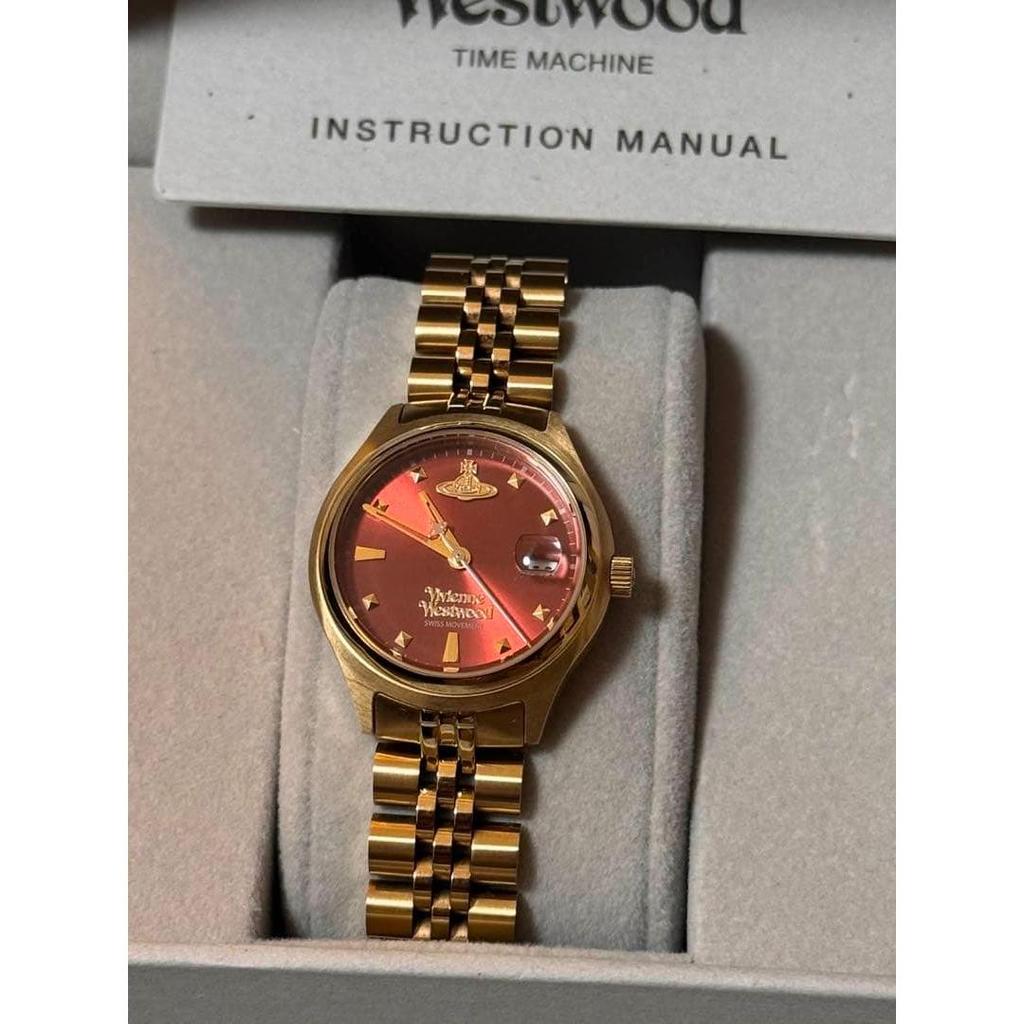 Used Vivienne Westwood watch (quartz) gold/pink