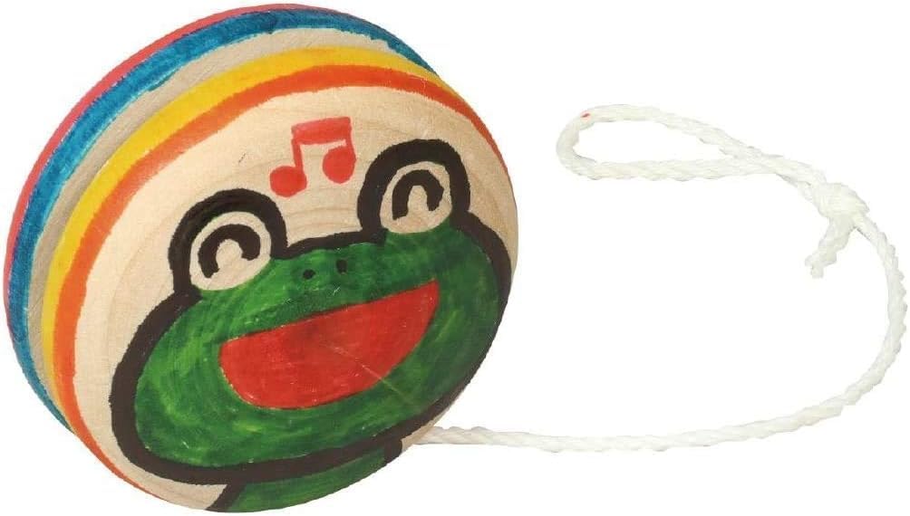 Wooden yo-yo for beginners, fun for both adults and children, paintable, perfect for Christmas or birthdays. [Product Code]