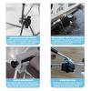 2-10pcsThumb Knob Nut M4 M5 M6 M8 M10 M12 Black White Clamping Handle Plum Thread Hand Mechanical Manual Tighten Star Nuts