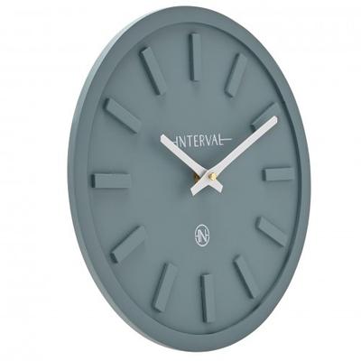 Interval Minimalist Wall Clock 30cm - Teal