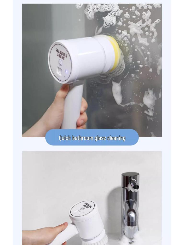 Exclusiv pentru utilizatori noi: Perie electrică portabilă pentru curățat și lustruit pantofi