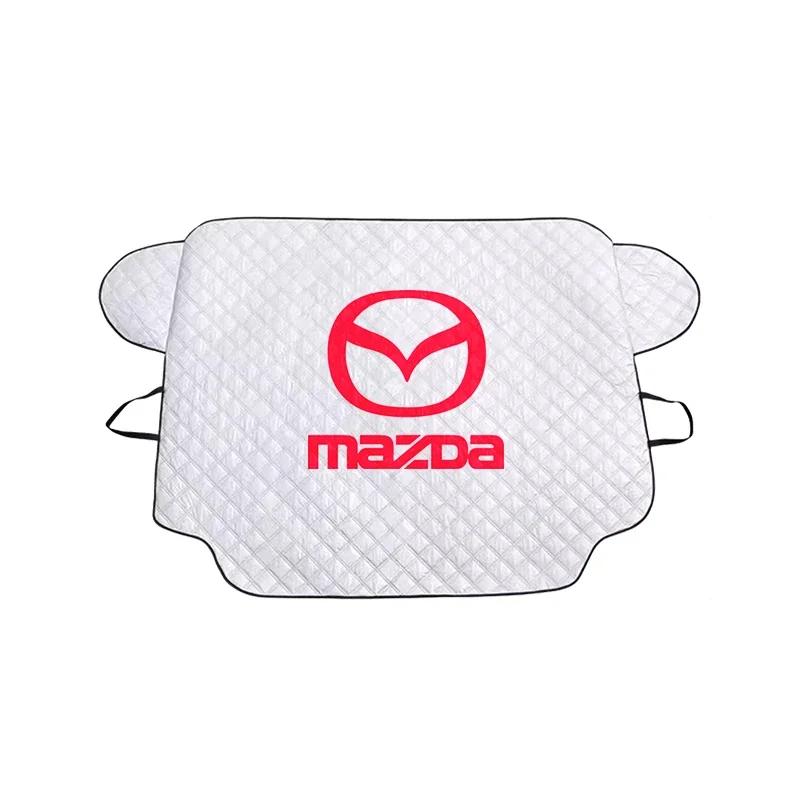 

Car Snow Ice Protector Visor Sun Shade Fornt Rear Windshield Block For Mazda Bk GJ CX MX Protege Sport Axela M3 BM CX8 CX5 CX30