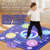 Non-Toxic Children Electronic Dance Mats With Or Without Led Lights Kids Toy Gifts Can Wireless Bluetooth Music Dance Mats Family Game Toy