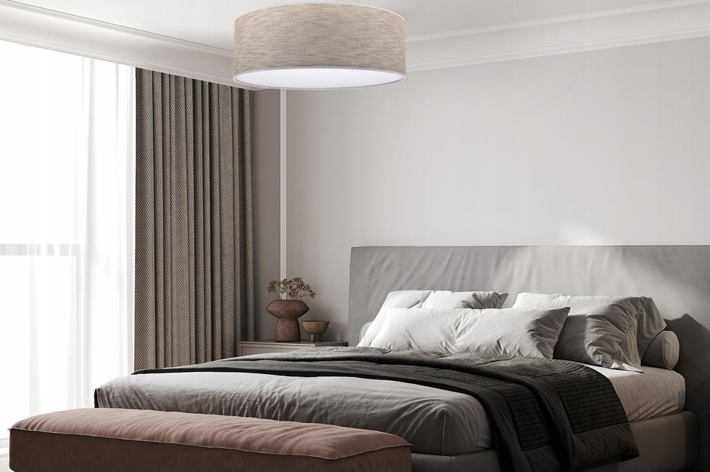 STONE PLEXI CEILING LAMP MEDIUM BEIGE 50CM