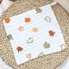 Cotton Baby Burp Cloth Soft and Breathable Newborns Washcloth for Teething Time Gentle Skin Care 30x30cm