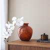 Luxury Glass Vase for Home Decor Living Room Entrance Table Centerpiece with Retro Style for Flowers Hydroponics