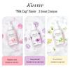 Kustie Cherry Blossom & Milk Foam Shower Milk Duo