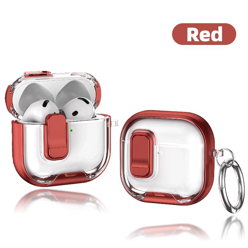 for AirPods Pro 3 Earphone Case (2026 New) with Phone Stand & Cleaner Kit Case Cover Accessories for AirPods Pro 3 with Keychain