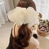 3Pcs Fashion Korean Chiffon Large Bow Spring Clip Hair Accessory Women Lace Hair Clip Spring Accessories, Hair Accessories