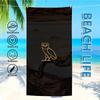 D-DrakeS O-Ovo O-Owls Towel Textile Bathrobe Beach Quick-Drying Lightweight Portable Camping Swim Pool Travel