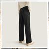 Li-Ning Simple Fashionable Versatile Comfortable Mid-Waist Straight Leg Casual Pants Women Bottoms Black AKLVC16-4