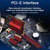 1Pc 2.5G PCI-E To RJ45 Network Card RTL8125B Chip 100/1000Mbps 2.5Gbps Ethernet Wired LAN Controller Adapter For Win7/8/10/11