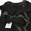 LEs LALIQUE Unused Tag Cardigan Black Size 9R(USED)