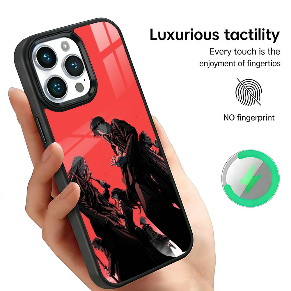 

S-Sakamoto Anime D-Days Phone Case For iPhone17,16,15,14,13,12,11 Plus,Pro Max For Magsafe Wireless Charging iPhone12PRO