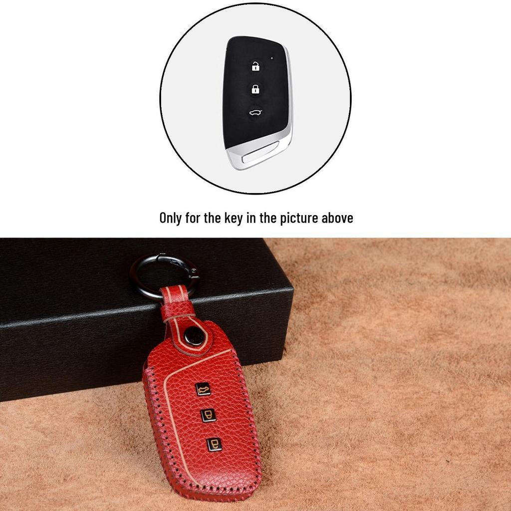 MG6, Roewe 5, MG 5, Scorpio, MG 3, ZS, HS Premium Leather Key Case - Unisex Key Shell